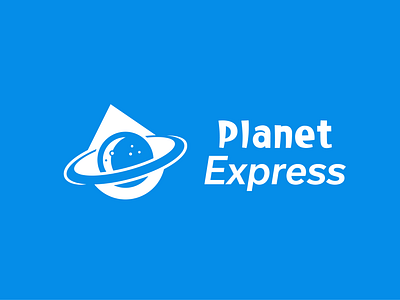 Planet Express Logo Design branding design graphic design illustration logo typography vector