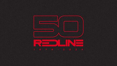 Redline 50th Anniversary 50th anniversary bmx branding design logo mightymoss redline vintage