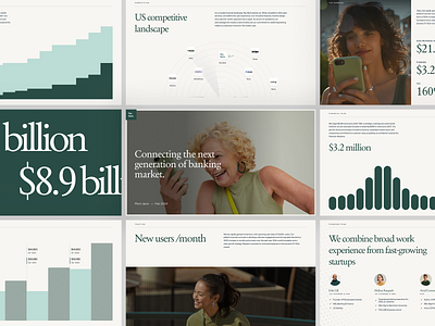 bank/fintech pitch deck animation animation banking branding chart data visualization deck fintech infographic keynote pitch deck powerpoint presentation presentation typography