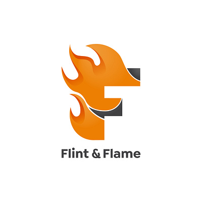 Day 10 - Flint & Flame branding dailylogochallenge design graphic design logo