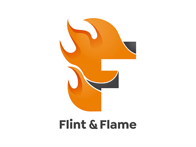 Day 10 - Flint & Flame branding dailylogochallenge design graphic design logo