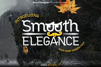 SMOOTH ELEGANCE FONT By Beast Designer opulent type design