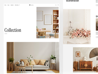 Skandivie - Collection 🪑 app design furniture furniture interior furniture landing page furniture web inner page interior interior web landing page minimal ui ux web