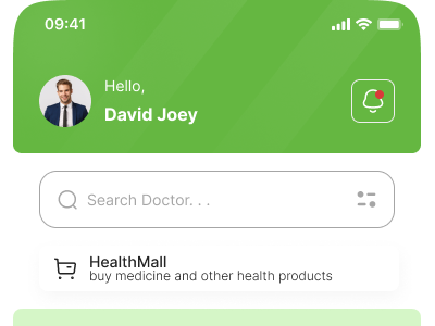 Mobile App - Online Book Doctor by Budi Sasongko on Dribbble