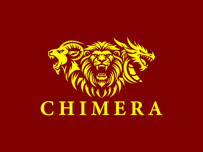 CHIMERA LOGO automotive corporate branding chimera logo classic security logo decorative delivery crests logo elegant beer firm lion media premium face vector logo real estate resort spa royal royalty secure shield sophisticated ui vector victorian