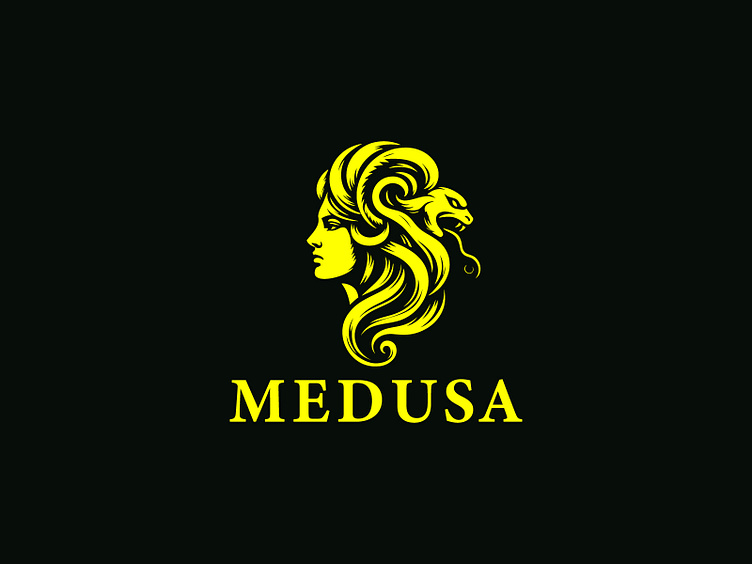 MEDUSA LOGO by Usman on Dribbble