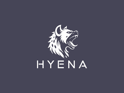 HYENA LOGO adventure angry hyena animals bloggers branding college head head hunter hockey hunting hyena hyena logo ice logos racing roaring vector