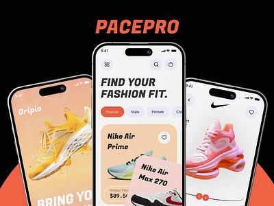 Shoe App Design | Oripio app design case study design design uiux gradient app design nike shoe app design oripio design agency product design shoe app shoe app design | oripio sujon sujon co sujon hossain typography ui uiux ux designer ux ui designer website design website designer