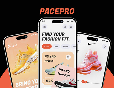 Shoe App Design | Oripio app design case study design design uiux gradient app design nike shoe app design oripio design agency product design shoe app shoe app design | oripio sujon sujon co sujon hossain typography ui uiux ux designer ux ui designer website design website designer