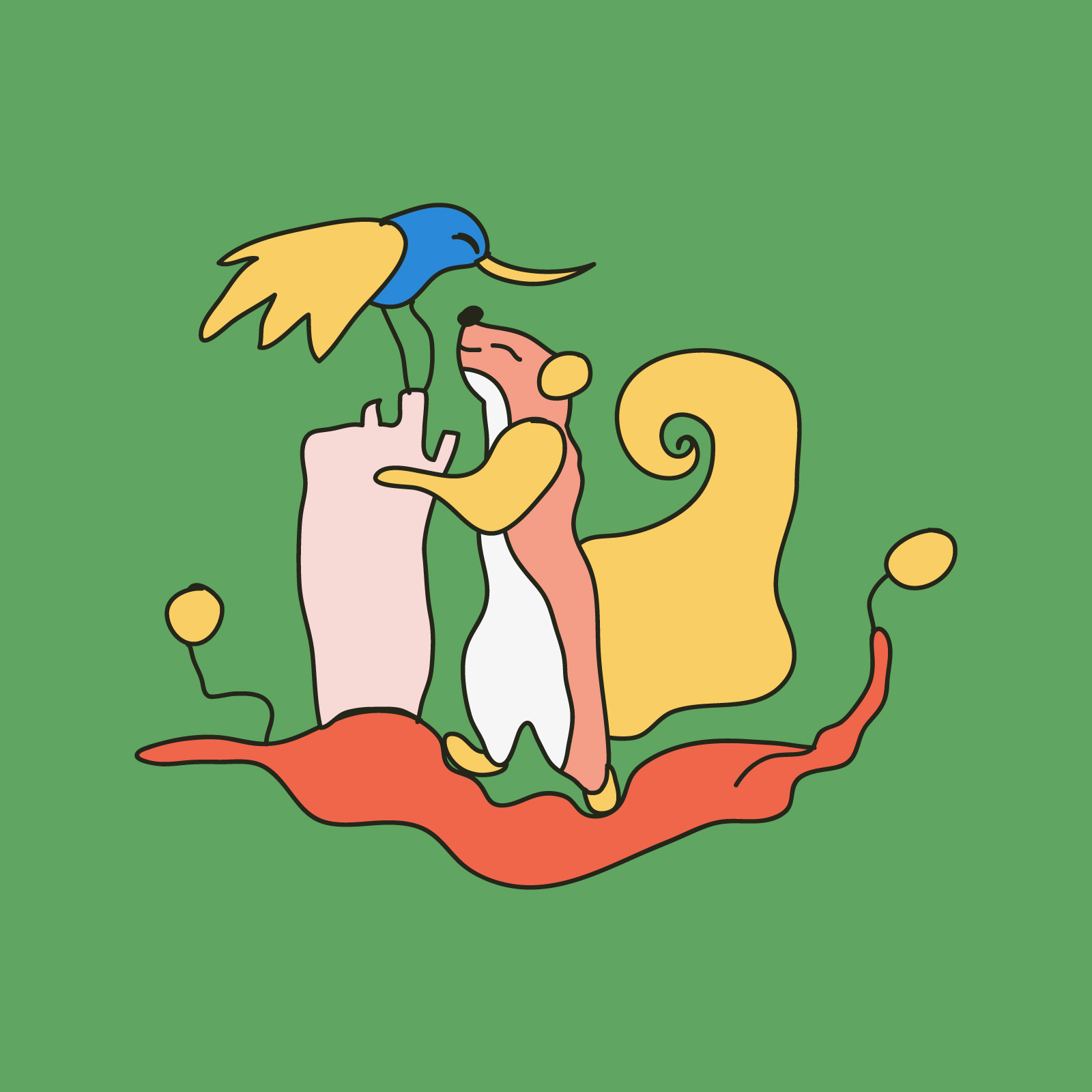 Nature Art art graphic design illustration ui vector