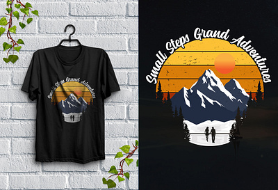 Outdoor Adventure T-shirt design. branding custom t shirt design formal t shirt graphic design illustration t shirt t shirt design vintage t shirt