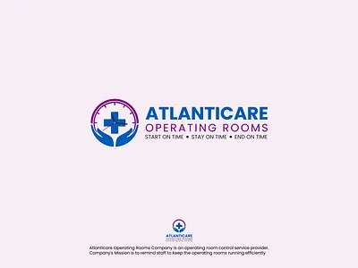 Medical Operating Control Logo Design clock logo control room logo design logo designer medical icon medical logo new logo operating rooms