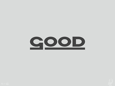 GOOD 5 five g good letter logo