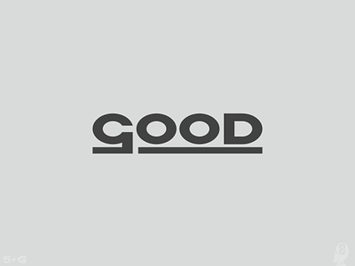 GOOD 5 five g good letter logo
