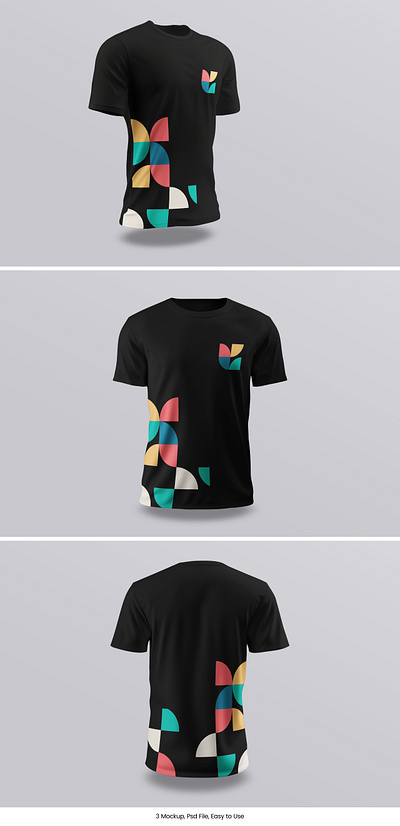 T-Shirt Mockup Pack apparel branding design fabric graphic design logo mock up mockup mockups shirt t shirt template