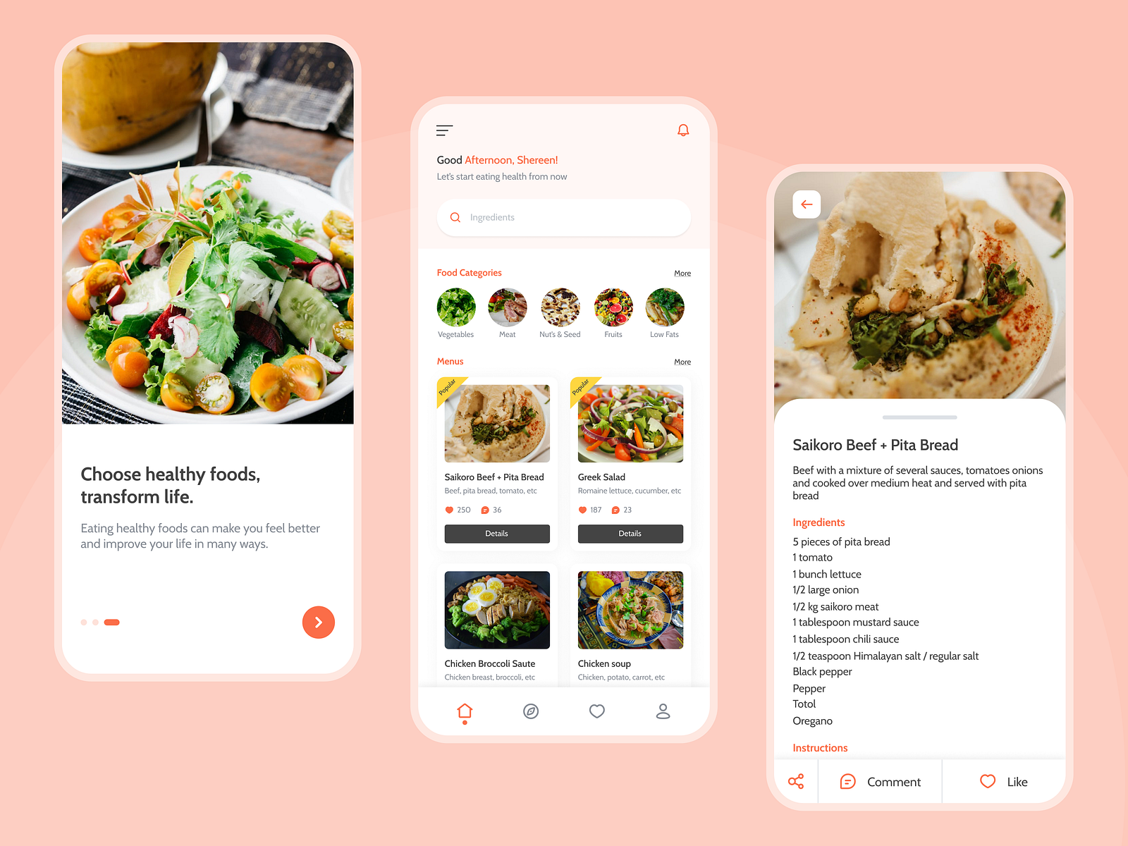 NutriFood by Heri Irwanto on Dribbble