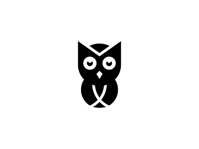 Owl - Logo Design bird branding freelance logo design freelance logo designer icon logo logo design minimal owl simple