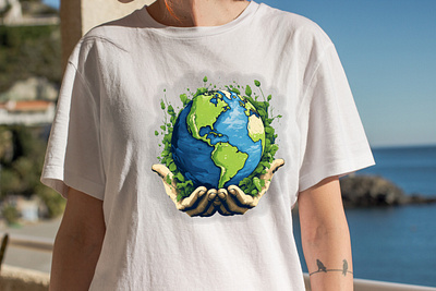 Earth day tshirt