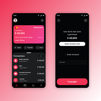 Banking Mobile APP banking dailyui figma mobileapp ui uidesign uiux uiuxdesign ux uxdesign