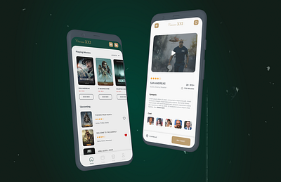 Online Ticketing Cinema : M-tix app bioskop cinema cinema online clean darkmode film green mobile app modern netflix online ticketing popcorn simple ticket ui uiux whitemode