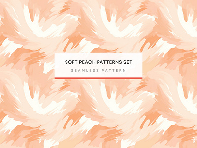 Soft Peach Patterns, Seamless Patterns 300 DPI, 4K, wavy Pattern bright pattern seamless background seamless pattern stamps surface pattern design wallpaper wallpaper background