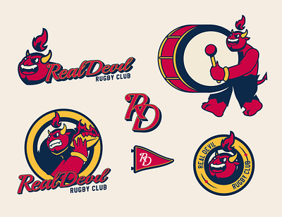 Devil Mascot Illustration branding collegemascot graphic design illustration logo sportmascot sportsbranding