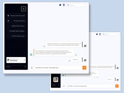 Chatbot | UI Web ai chat chatbot chatgpt ui ux web web design whatsapp