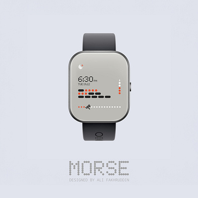CMF Watchface: Morse app branding cmf graphic design illustration logo nothing smartwatch ui ux vector watch