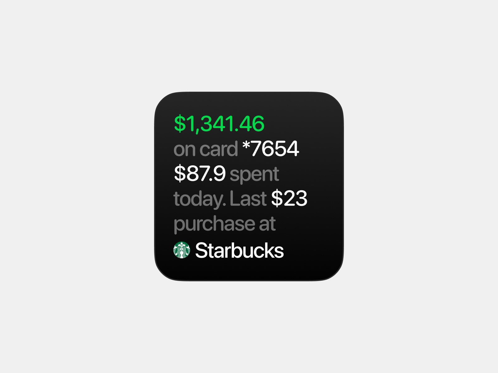 Budget Tracker Widget — Keep an Eye on Your Spending budget design finance ios iphone minimal money ui ux widget