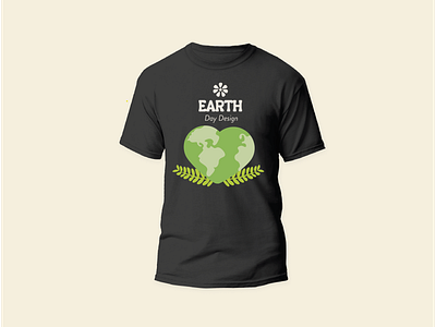 ITs an earth Day design earth earthday illustration tshirt ux