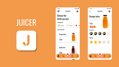 JUICER APP UI DESIGN 😍 ilkshake app juice juicer app mobile app design ui ux visual communication