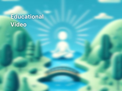 Guided Meditation Video after effects animation branding education educational video guided meditation illustration instruction meditation video story visual design