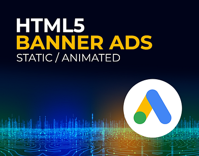 Google Ads adwords display banners gdn gdn banners google ads google adwords graphic design html5 static