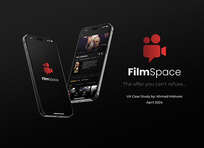 FilmSpace: The offer you can't refuse! app case study design filmspace product design ui ui design ux ux design