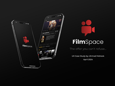 FilmSpace: The offer you can't refuse! app case study design filmspace product design ui ui design ux ux design