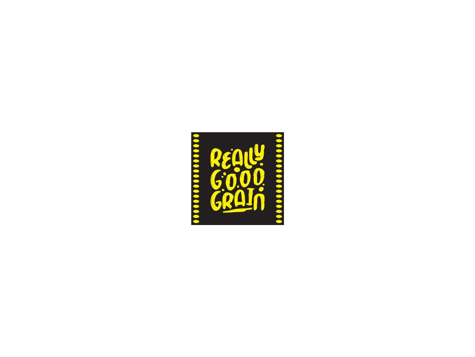 Real Good Grain - film photography branding business clean design film hand drawn logo photography vector