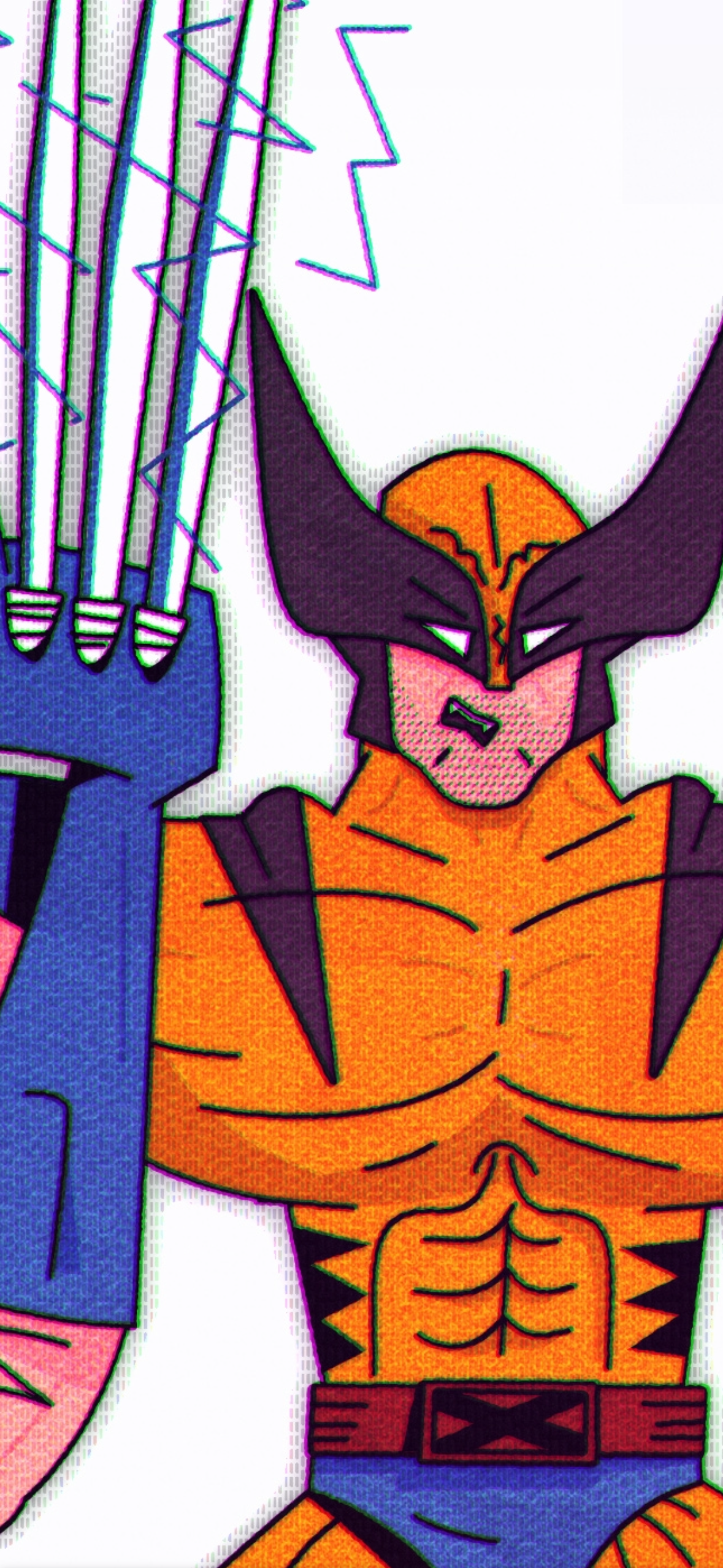 Wolverine character character design comic design illustration illustrator vector wolverine x men xmen