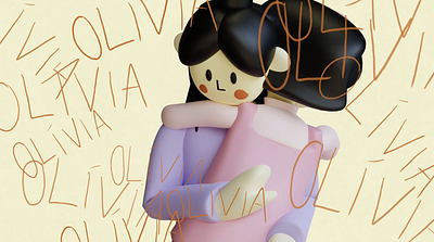 Olívia animation artwork band design illustration indie music olivia single toys visuals