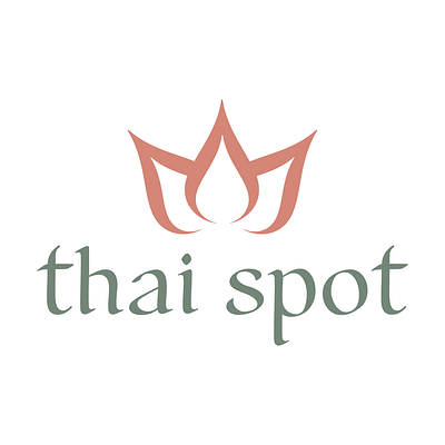 Logo design for a massage studio Thai Spot branding graphic design logo logodesign