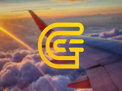 GT travel agency Logo design graphic design identity logo monogram negativespace travel vector