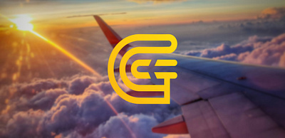 GT travel agency Logo design graphic design identity logo monogram negativespace travel vector