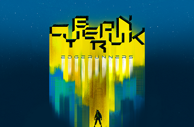 Cyberpunk cyberpunk graphic design illustration lettering logo typography