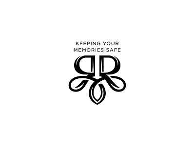 RR monogram logo logotype minimalism monogram