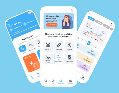 Health Android App Design UIUX android app android app design android app uiux android uiux health android app health app health app redesign health app uiux health track health track app health uiux