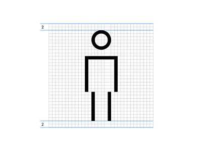 adidas Runtastic icon system, Alignment adidas alignment body custom icons design systems freelance icon designer grid icon icon design icon designer icon set icon system person pictogram