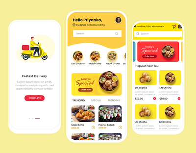 Restaurant Food app UIUX android app android uiux design banner design branding design food android app food app food app uiux food delivery app food delivery uiux graphic design hotel app landing page logo restaurant app uiux restaurant food app template uiux design website design