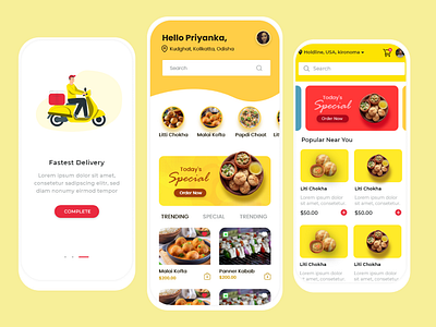 Restaurant Food app UIUX android app android uiux design banner design branding design food android app food app food app uiux food delivery app food delivery uiux graphic design hotel app landing page logo restaurant app uiux restaurant food app template uiux design website design