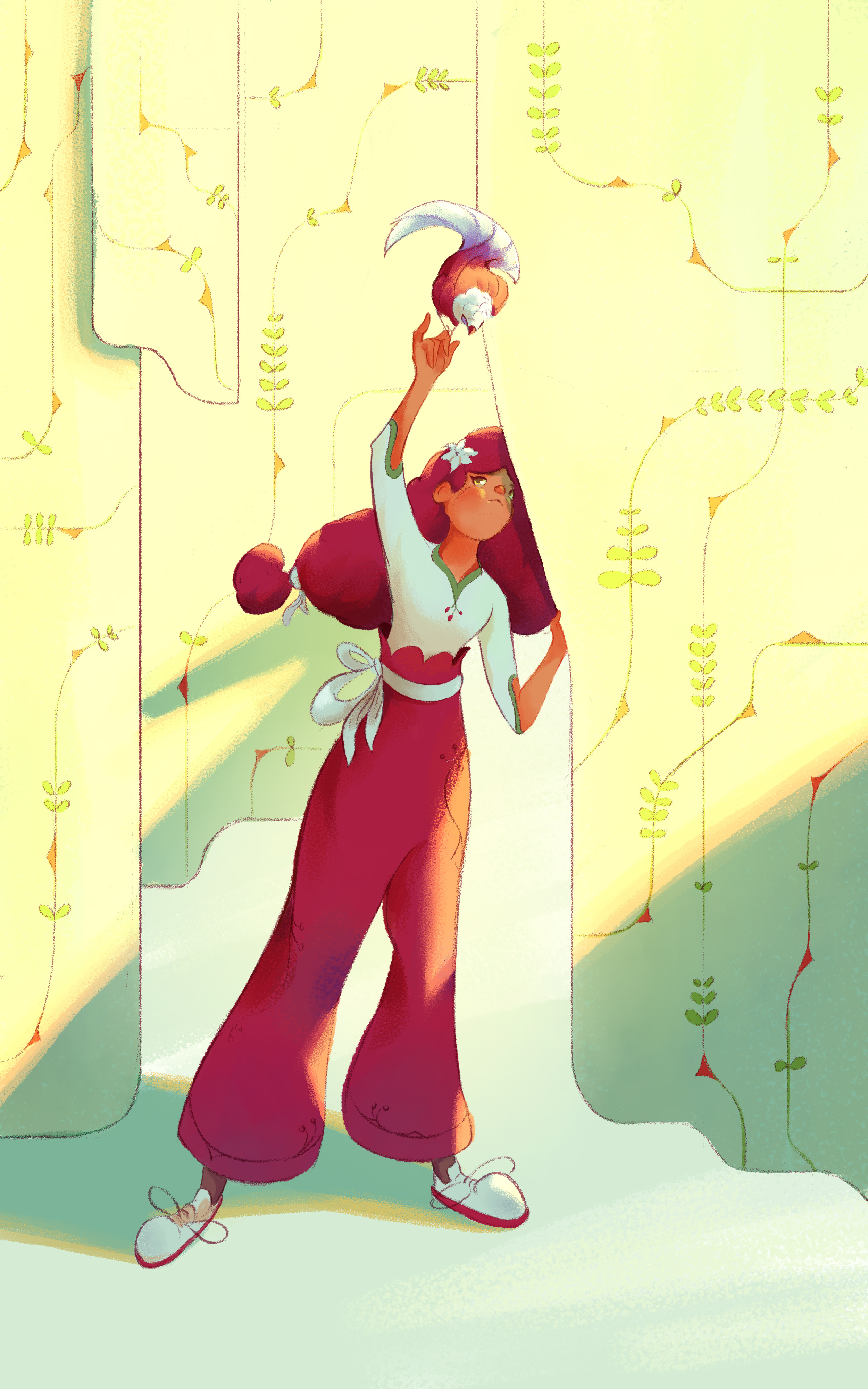 A Sunny Day art illustration photoshop