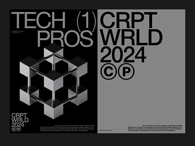Crypto World Posters 3d icons brutalism c4d cinema 4d crypto design fintech graphicdesign minimal nft posters typography