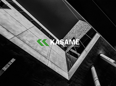 Full Branding & Web Design for Kasame Ltd agency branding construction corporate branding identity design landscaping logo